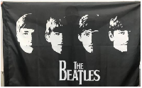Флаг группы The Beatles 90х135 см Флаг группы The Beatles 90х135 см