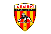 Флаг футбольного клуба Алания Владикавказ 100х150 см