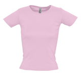 Футболка "Lady O", розовая_S, 100% х/б, 220 г/м2 Футболка "Lady O", розовая_S, 100% х/б, 220 г/м2