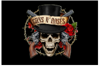 Флаг группы Guns N`Roses 90х135 см Флаг группы Guns N`Roses 90х135 см